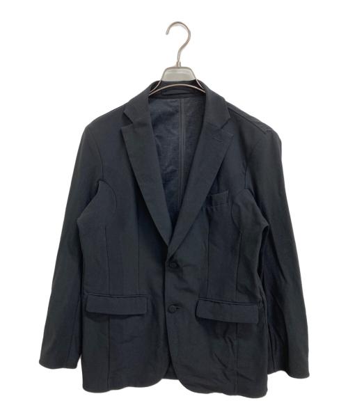 DESCENTE GOLF（デサントゴルフ）DESCENTE GOLF (デサントゴルフ) テーラードジャケット ブラック サイズ:Lの古着・服飾アイテム