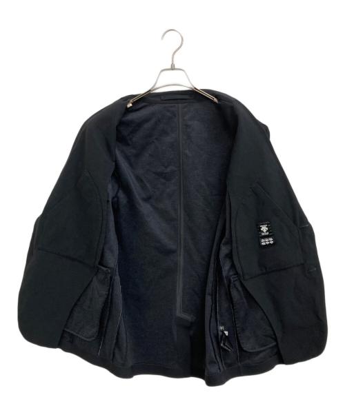 DESCENTE GOLF（デサントゴルフ）DESCENTE GOLF (デサントゴルフ) テーラードジャケット ブラック サイズ:Lの古着・服飾アイテム