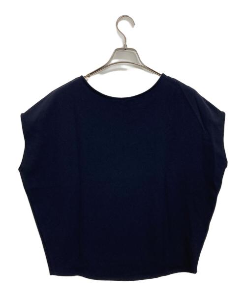 SOEJU（ソージュ）SOEJU (ソージュ) ノースリーブブラウス ネイビー サイズ:Sの古着・服飾アイテム