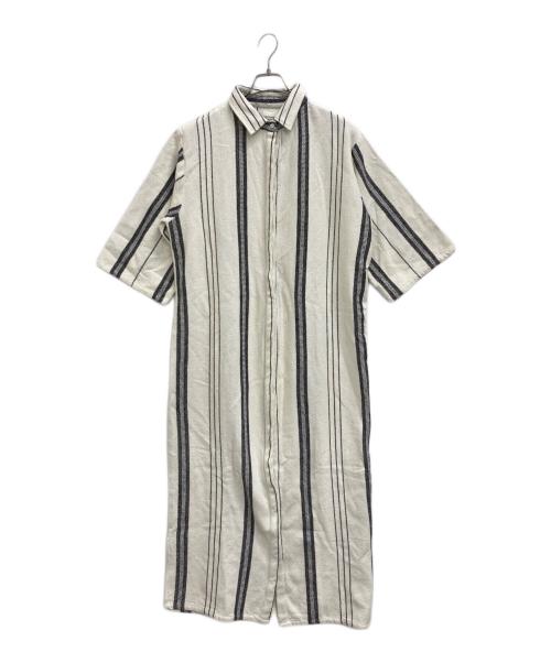SEEALL（シーオール）SEEALL (シーオール) 半袖ワンピース アイボリー サイズ:38の古着・服飾アイテム