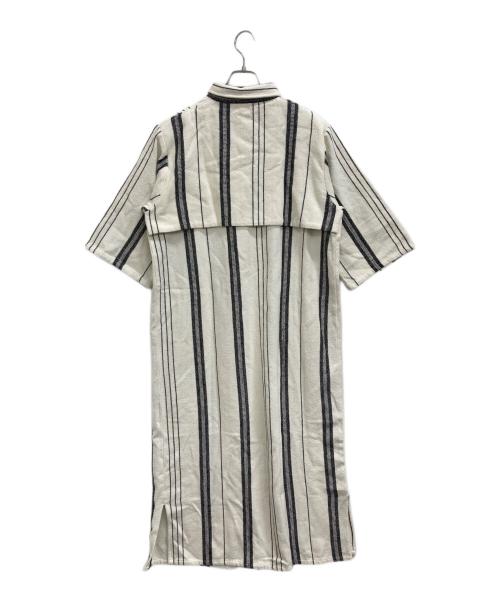 SEEALL（シーオール）SEEALL (シーオール) 半袖ワンピース アイボリー サイズ:38の古着・服飾アイテム