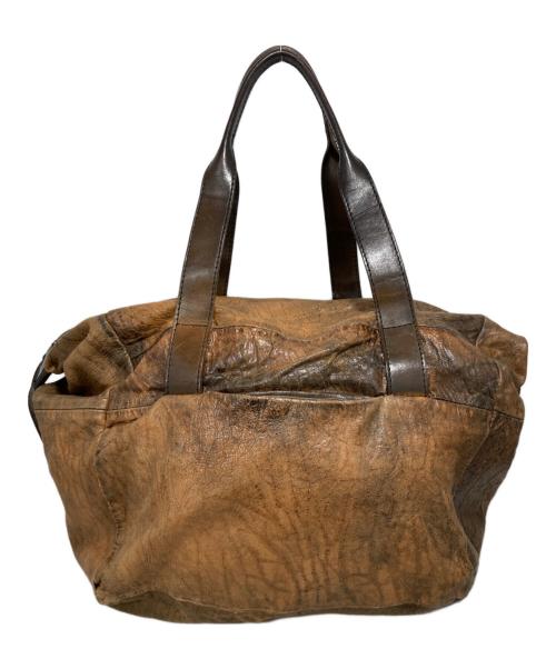 numero 10（ヌメロ ディエチ）numero 10 (ヌメロ ディエチ) 2WAYバッグ ブラウンの古着・服飾アイテム