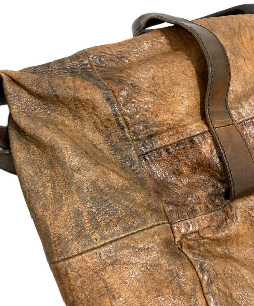 numero 10（ヌメロ ディエチ）numero 10 (ヌメロ ディエチ) 2WAYバッグ ブラウンの古着・服飾アイテム