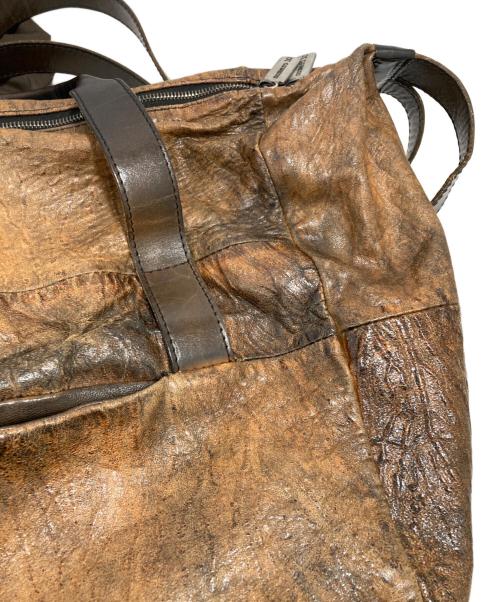 numero 10（ヌメロ ディエチ）numero 10 (ヌメロ ディエチ) 2WAYバッグ ブラウンの古着・服飾アイテム