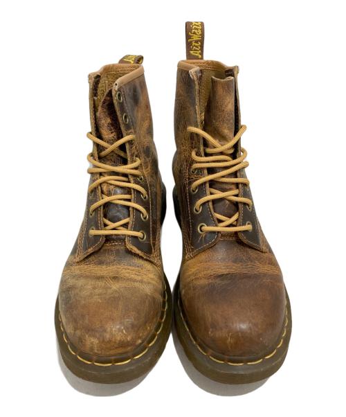 Dr.Martens（ドクターマーチン）Dr.Martens (ドクターマーチン) 8ホールブーツ ブラウン サイズ:24.5の古着・服飾アイテム