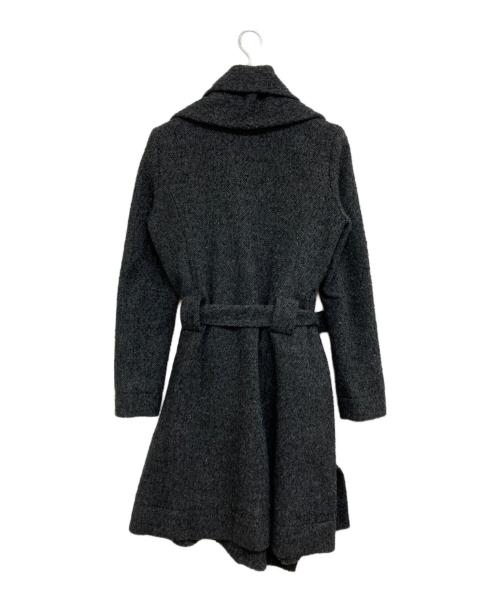 Vivienne Westwood man（ヴィヴィアン ウェストウッド マン）Vivienne Westwood man (ヴィヴィアン ウェストウッド マン) 変形ウールコート グレー サイズ:44の古着・服飾アイテム