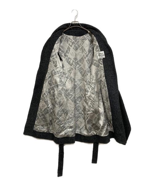 Vivienne Westwood man（ヴィヴィアン ウェストウッド マン）Vivienne Westwood man (ヴィヴィアン ウェストウッド マン) 変形ウールコート グレー サイズ:44の古着・服飾アイテム