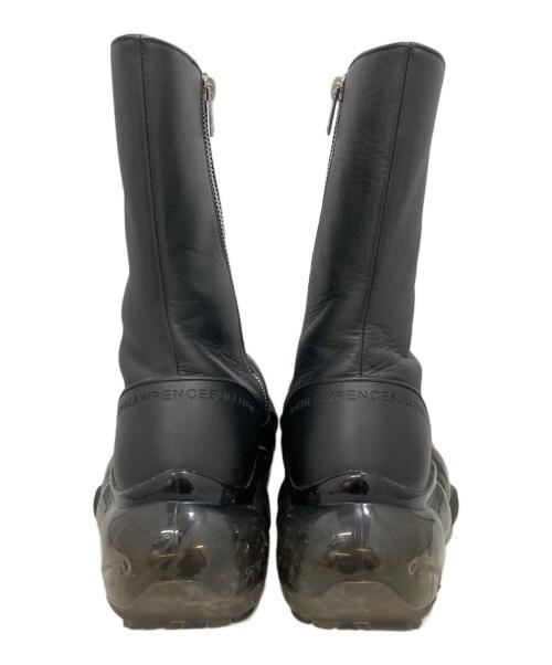 grounds（グラウンズ）grounds (グラウンズ) JOHN LAWRENCE SULLIVAN (ジョン ローレンス サリバン) moopie leather boots ブラック サイズ:26の古着・服飾アイテム