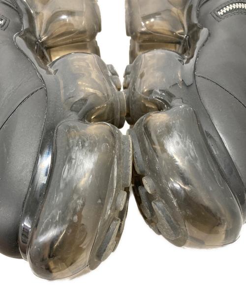 grounds（グラウンズ）grounds (グラウンズ) JOHN LAWRENCE SULLIVAN (ジョン ローレンス サリバン) moopie leather boots ブラック サイズ:26の古着・服飾アイテム