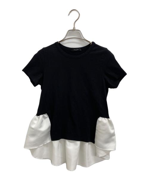 YOKO CHAN（ヨーコチャン）YOKO CHAN (ヨーコチャン) Tシャツ ブラック サイズ:36の古着・服飾アイテム