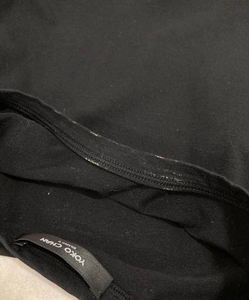 YOKO CHAN（ヨーコチャン）YOKO CHAN (ヨーコチャン) Tシャツ ブラック サイズ:36の古着・服飾アイテム