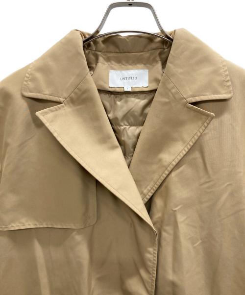 UNTITLED（アンタイトル）UNTITLED (アンタイトル) コート ベージュ サイズ:1の古着・服飾アイテム