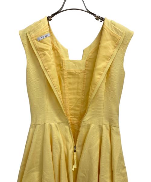 FOXEY（フォクシー）FOXEY (フォクシー) ワンピース イエロー サイズ:40の古着・服飾アイテム