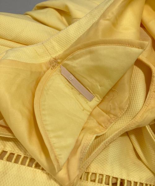 FOXEY（フォクシー）FOXEY (フォクシー) ワンピース イエロー サイズ:40の古着・服飾アイテム