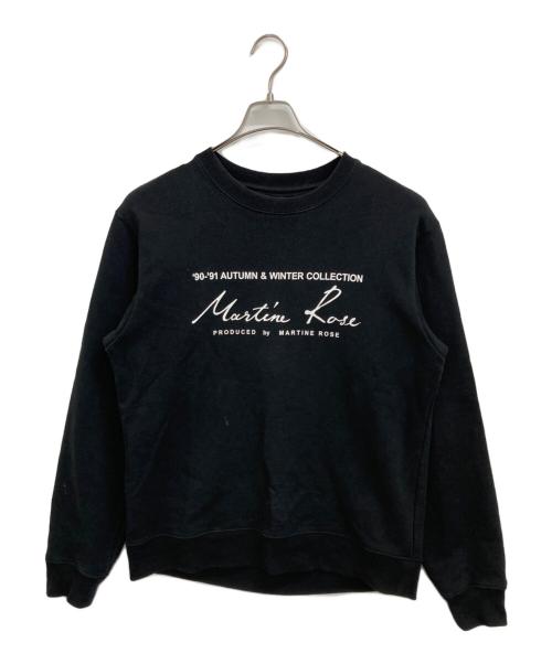 MARTINE ROSE（マーティン・ローズ）Martine rose (マーティン・ローズ) スウェット ブラック サイズ:Mの古着・服飾アイテム