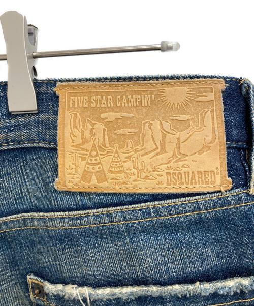 DSQUARED2（ディースクエアード）DSQUARED2 (ディースクエアード) デニムパンツ インディゴ サイズ:50の古着・服飾アイテム