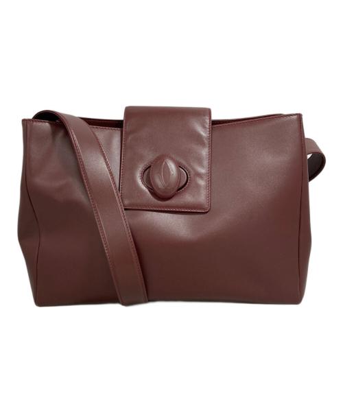 must de cartier（マストドゥカルティエ）must de cartier (マストドゥカルティエ) ショルダーバッグ レッドの古着・服飾アイテム