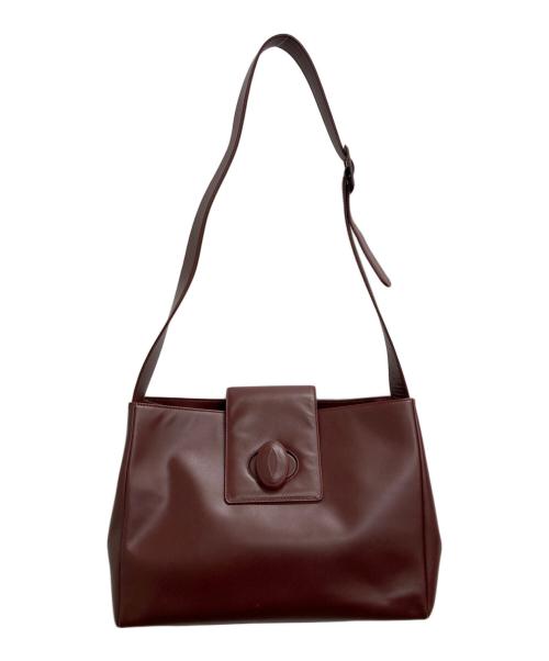 must de cartier（マストドゥカルティエ）must de cartier (マストドゥカルティエ) ショルダーバッグ レッドの古着・服飾アイテム