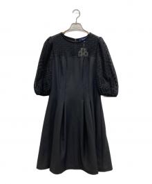 M'S GRACY（エムズグレイシー）の古着「切替ワンピース」｜ブラック