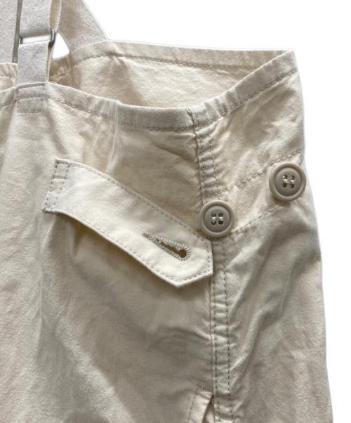 RNA-N（アールエヌエーエヌ）RNA-N (アールエヌエーエヌ) ワイドミリタリーサスペンダーパンツ ベージュ サイズ:Mの古着・服飾アイテム