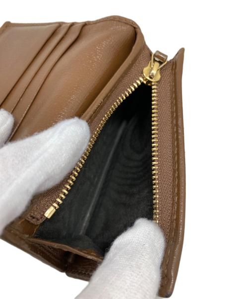 GUCCI（グッチ）GUCCI (グッチ) GGスプリームホースビットウォレット ベージュの古着・服飾アイテム