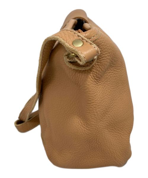kanmi（カンミ）kanmi (カンミ) レザーショルダーバッグ ベージュ サイズ:不明の古着・服飾アイテム