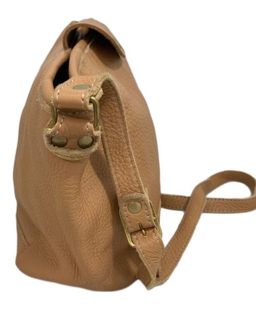 kanmi（カンミ）kanmi (カンミ) レザーショルダーバッグ ベージュ サイズ:不明の古着・服飾アイテム