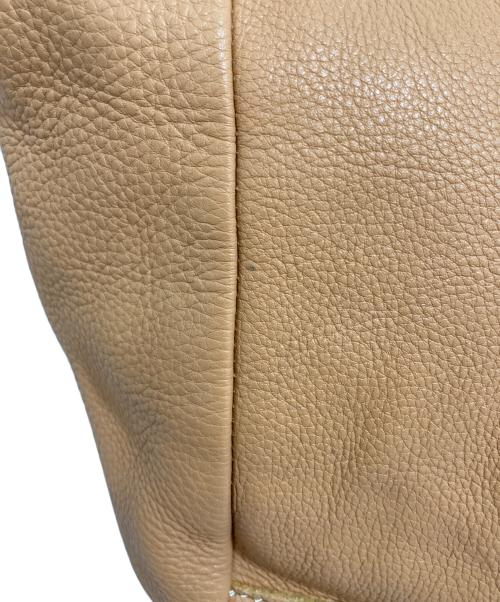 kanmi（カンミ）kanmi (カンミ) レザーショルダーバッグ ベージュ サイズ:不明の古着・服飾アイテム