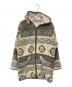 WOOLRICH（ウールリッチ）の古着「ネイティブ柄フーデッドコート」｜グレー