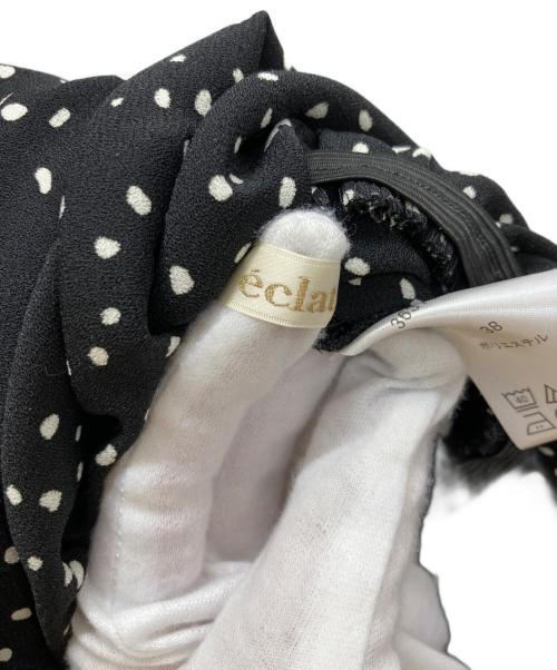 eclat（エクラ）eclat (エクラ) ワンピース ブラック サイズ:38の古着・服飾アイテム