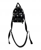 BALENCIAGAバレンシアガ）の古着「エクスプローラーミニ キャンバス リュック型ショルダーバッグ」｜ブラック