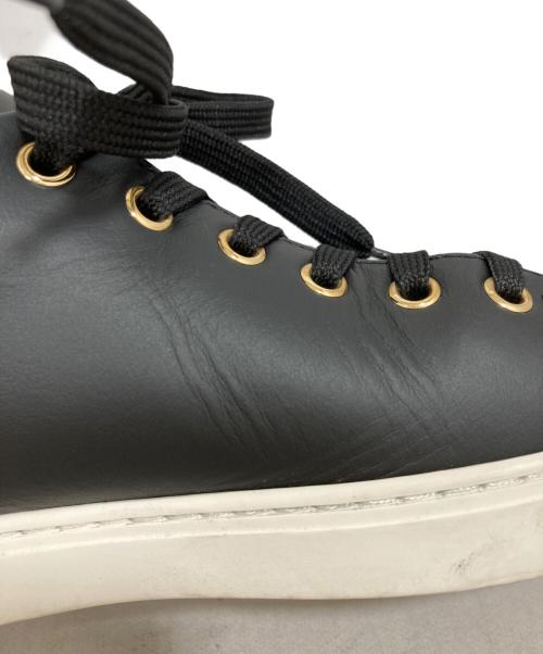 DOLCE & GABBANA（ドルチェ＆ガッバーナ）DOLCE & GABBANA (ドルチェ＆ガッバーナ) スニーカー ブラック サイズ:38　1/2の古着・服飾アイテム