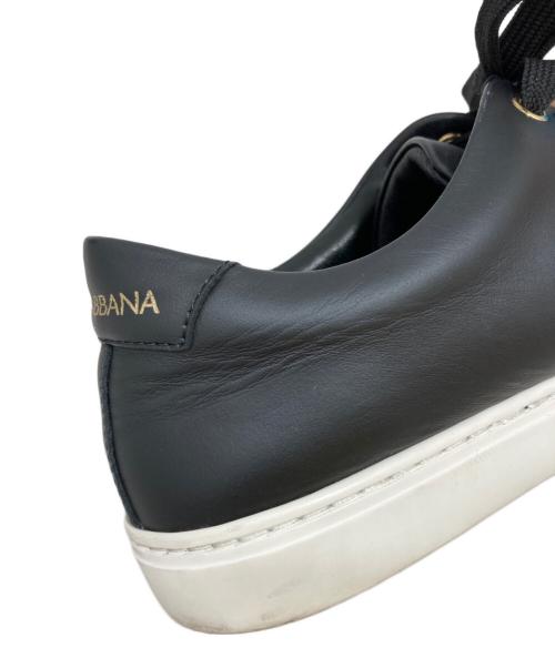 DOLCE & GABBANA（ドルチェ＆ガッバーナ）DOLCE & GABBANA (ドルチェ＆ガッバーナ) スニーカー ブラック サイズ:38　1/2の古着・服飾アイテム