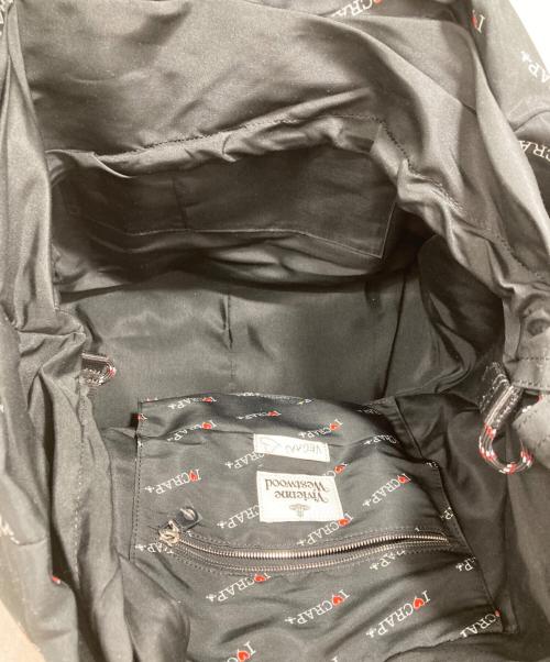 Vivienne Westwood（ヴィヴィアンウエストウッド）Vivienne Westwood (ヴィヴィアンウエストウッド) HILARY TOTE BAG ブラックの古着・服飾アイテム