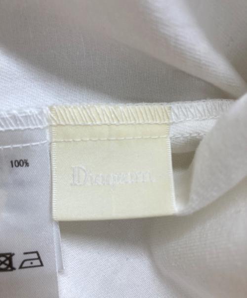 Diagram（ダイアグラム）Diagram (ダイアグラム) シャツ ホワイト サイズ:SIZE36の古着・服飾アイテム