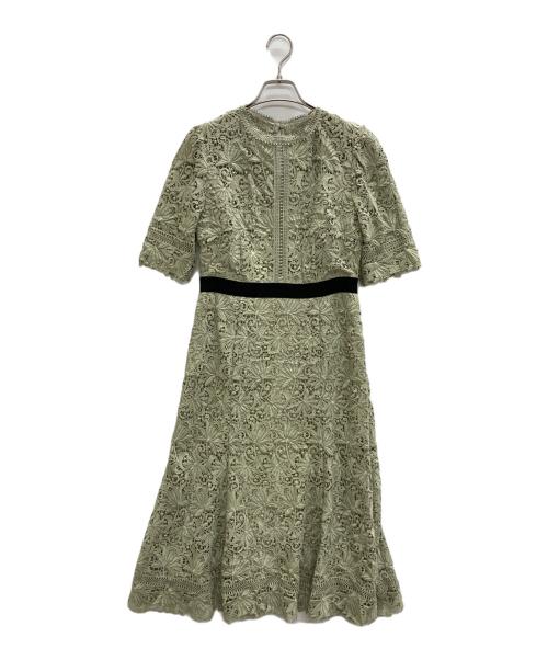 CELFORD（セルフォード）CELFORD (セルフォード) ワンピース 黄緑 サイズ:36の古着・服飾アイテム