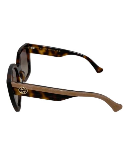 GUCCI（グッチ）GUCCI (グッチ) サングラス ブラウンの古着・服飾アイテム