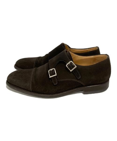 berwick（バーウィック）berwick (バーウィック) モンクストラップシューズ ブラウン サイズ:6の古着・服飾アイテム