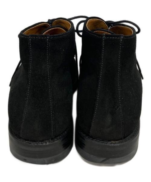 berwick（バーウィック）berwick (バーウィック) デザートブーツ ブラック サイズ:6の古着・服飾アイテム