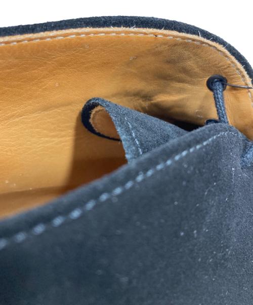 berwick（バーウィック）berwick (バーウィック) デザートブーツ ブラック サイズ:6の古着・服飾アイテム