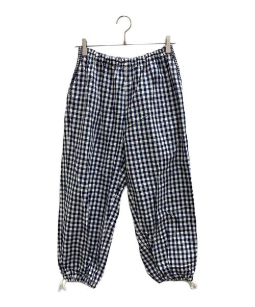 tricot COMME des GARCONS（トリココムデギャルソン）tricot COMME des GARCONS (トリココムデギャルソン) チェックパンツ ブルー サイズ:　の古着・服飾アイテム