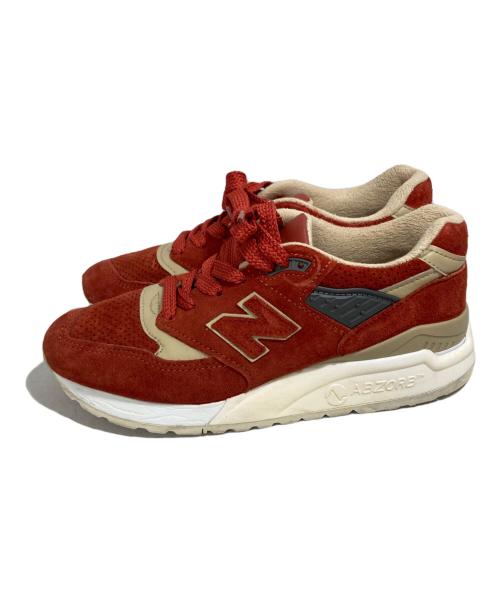 NEW BALANCE（ニューバランス）NEW BALANCE (ニューバランス) ローカットスニーカー レッド サイズ:23.5の古着・服飾アイテム