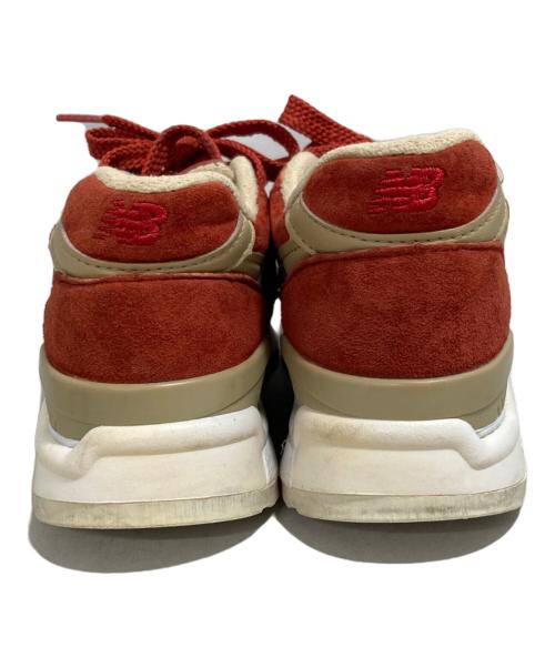 NEW BALANCE（ニューバランス）NEW BALANCE (ニューバランス) ローカットスニーカー レッド サイズ:23.5の古着・服飾アイテム