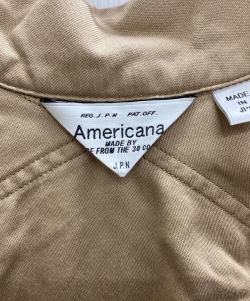 Americana（アメリカーナ）Americana (アメリカーナ) ワークコート ベージュ サイズ:　の古着・服飾アイテム