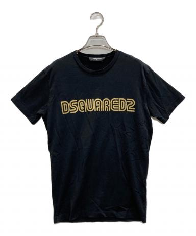 新品未使用タグ付き DSQUARED2 Tシャツ ブラック メンズ　XL 中古・古着通販】DSQUARED2 (ディースクエアード) Tシャツ ブラック