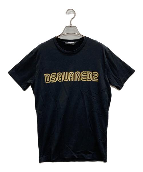 DSQUARED2（ディースクエアード）DSQUARED2 (ディースクエアード) Tシャツ ブラック サイズ:Mの古着・服飾アイテム