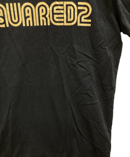 DSQUARED2（ディースクエアード）DSQUARED2 (ディースクエアード) Tシャツ ブラック サイズ:Mの古着・服飾アイテム