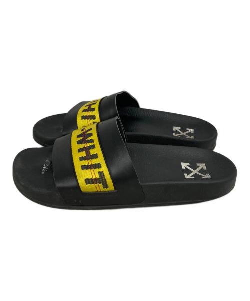 OFFWHITE（オフホワイト）OFFWHITE (オフホワイト) シャワーサンダル ブラック サイズ:41の古着・服飾アイテム