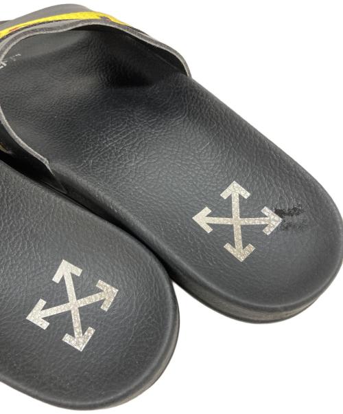 OFFWHITE（オフホワイト）OFFWHITE (オフホワイト) シャワーサンダル ブラック サイズ:41の古着・服飾アイテム