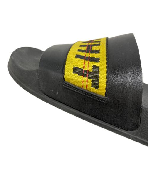 OFFWHITE（オフホワイト）OFFWHITE (オフホワイト) シャワーサンダル ブラック サイズ:41の古着・服飾アイテム